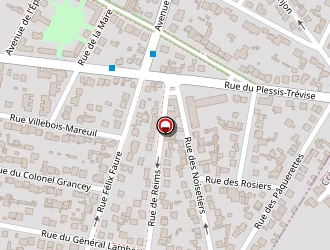 Carte de Cottet à Champigny-sur-marne