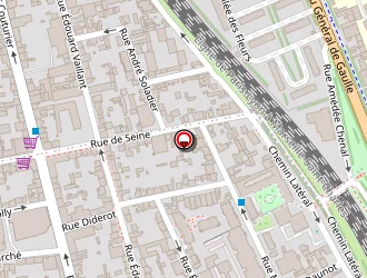 Carte de Ds Coiffure à Alfortville