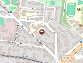 Carte de O'campus à Versailles