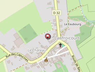Carte de Terrain De Pétanque à Lanfroicourt
