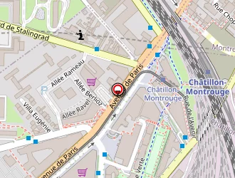 Carte de La Place à Châtillon