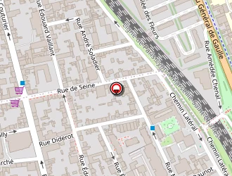 Carte de Café Crème à Alfortville