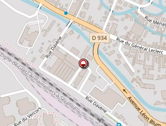 Carte de Dacia Metz Diffusion Concess. à Coulommiers