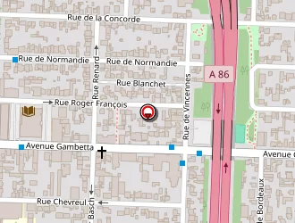 Carte de Préciver à Maisons-alfort