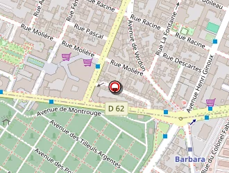 Carte de Traversaz Morgane à Montrouge