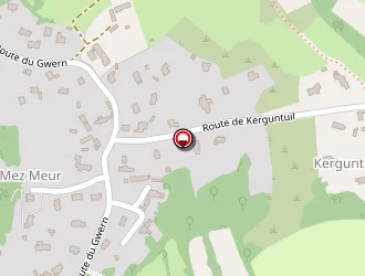 Carte de Tregoat à Pleumeur-bodou