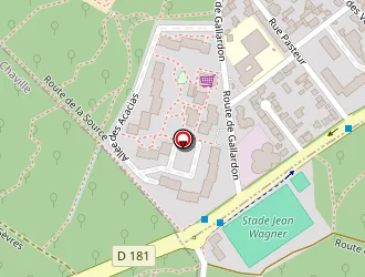 Carte de Salle Polyvalente à Sèvres