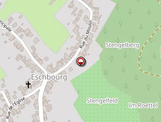 Carte de Oster à Eschbourg