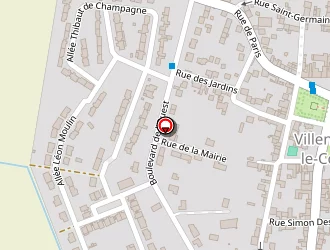 Carte de Rioult Daniel à Villeneuve-le-comte