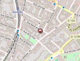 Carte de Mjcf à Gentilly