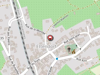 Carte de Lacroix Richard à Ettendorf