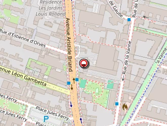 Carte de Franprix à Montrouge