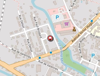 Carte de Mendes à Coulommiers