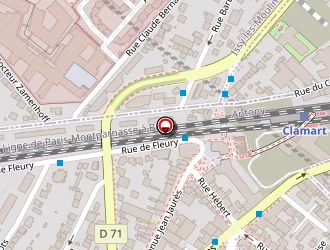 Carte de Pat'os'sec à Clamart