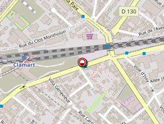 Carte de Luponis Agnès à Clamart