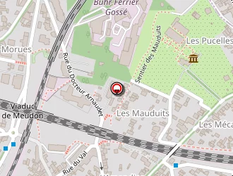 Carte de Petitprêtre Claire à Meudon