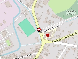 Carte de Café Du Centre à Dieuze