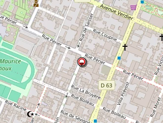 Carte de Ines Batiment à Montrouge