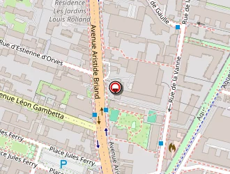 Carte de La Poste à Montrouge