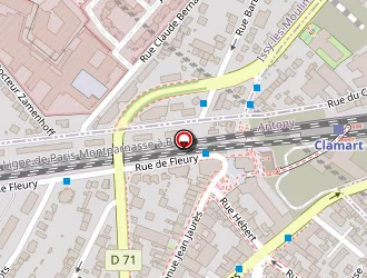 Carte de Ticra-boutillier à Clamart