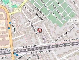 Carte de Alternative à Clamart