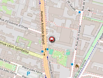 Carte de Assubat Assurances à Arcueil