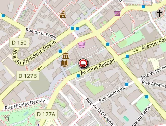 Carte de Blin Domitille à Gentilly