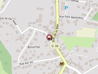 Carte de La Poste à Trévou-tréguignec