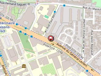 Carte de Durant Jacques à Maisons-alfort