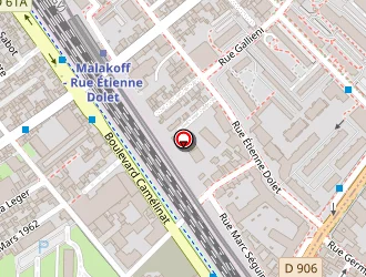 Carte de Sicsic Bibas Martine à Montrouge