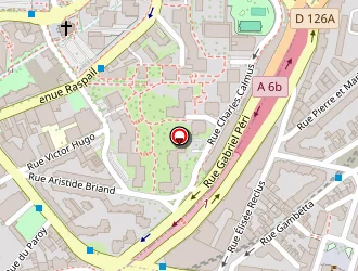 Carte de Baroud Rachid à Gentilly