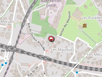 Carte de Roux Guillaume à Meudon