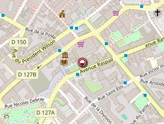 Carte de Houssaye Eric à Gentilly