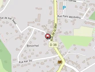 Carte de Hilbert Renaud à Trévou-tréguignec