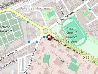 Carte de Halbout Grégoire à Malakoff