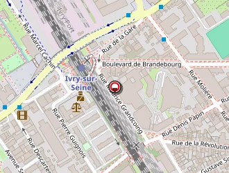 Carte de Auto Ecole De La Gare à Ivry-sur-seine