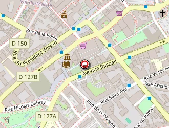 Carte de Tokoto Henri à Gentilly