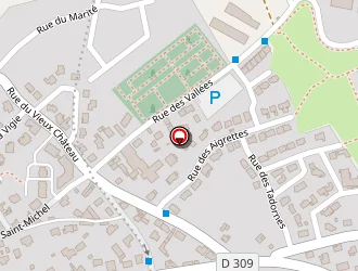 Carte de Dien Chantal à Saint-pair-sur-mer