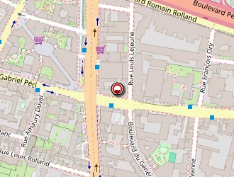 Carte de Beg Ingenierie à Montrouge