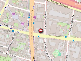 Carte de Supermarché Casino à Bagneux