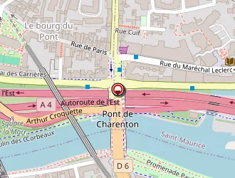 Carte de Flad à Maisons-alfort