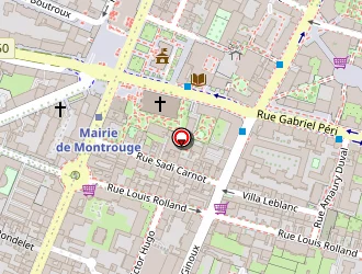 Carte de Creamac à Montrouge