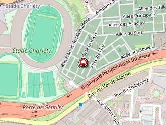 Carte de Le Petit Vouvray à Gentilly