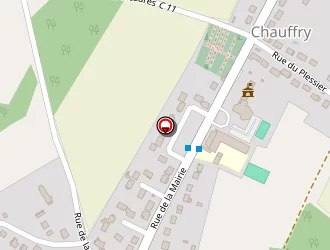 Carte de Chambre Frédéric à Chauffry