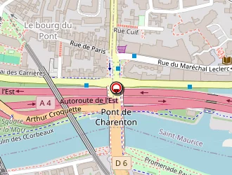 Carte de Open Sun à Maisons-alfort