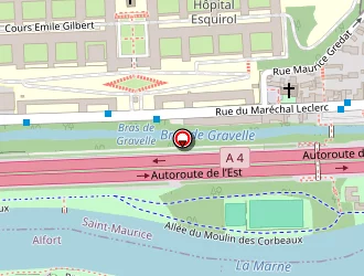 Carte de Mairie à Maisons-alfort