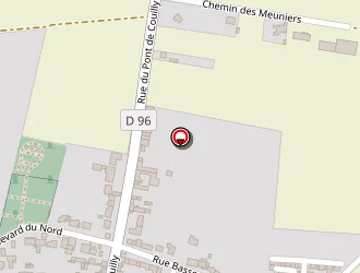 Carte de La Poste à Villeneuve-le-comte