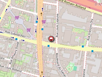 Carte de E.f.g. à Montrouge