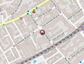 Carte de Claudine Esthetique à Malakoff