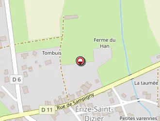 Carte de Pacte à Érize-saint-dizier